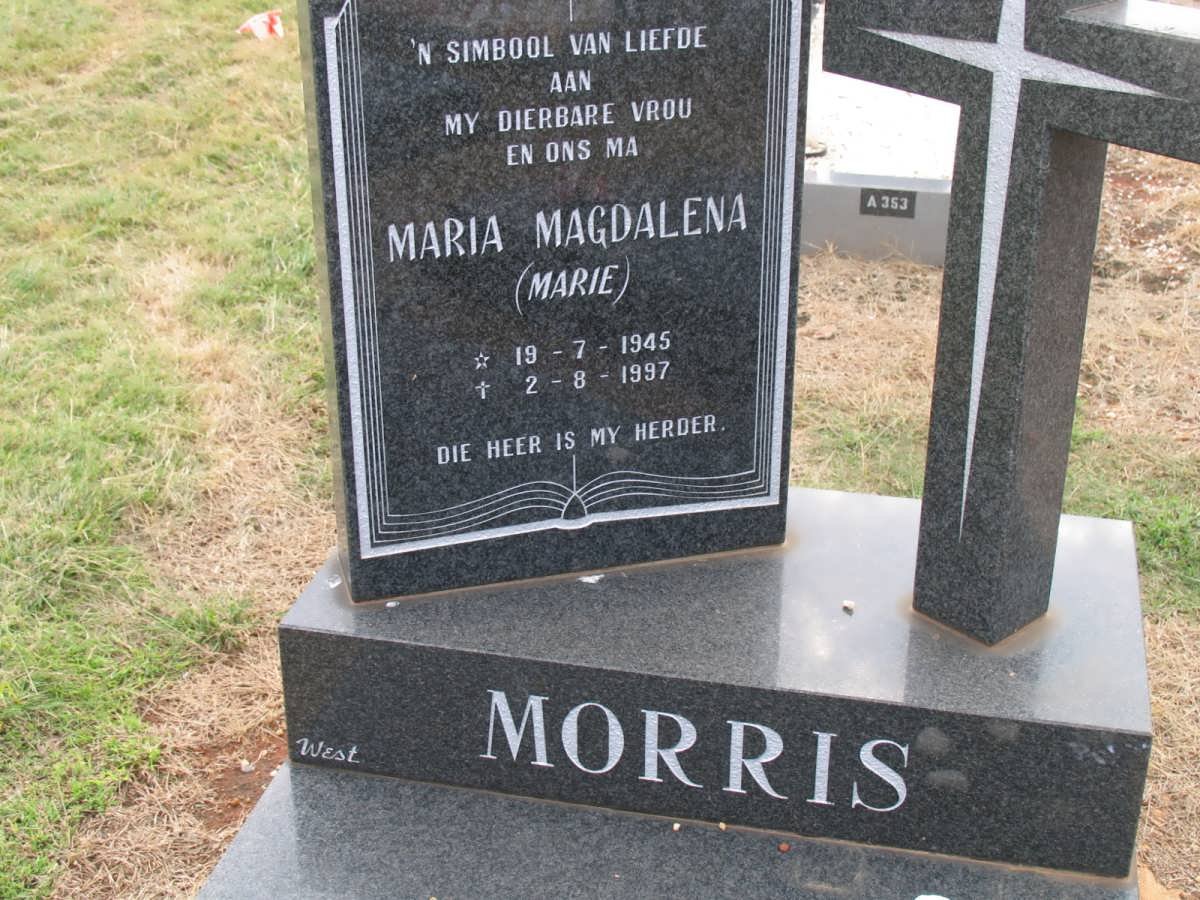 MORRIS Maria Magdalena 1945-1997