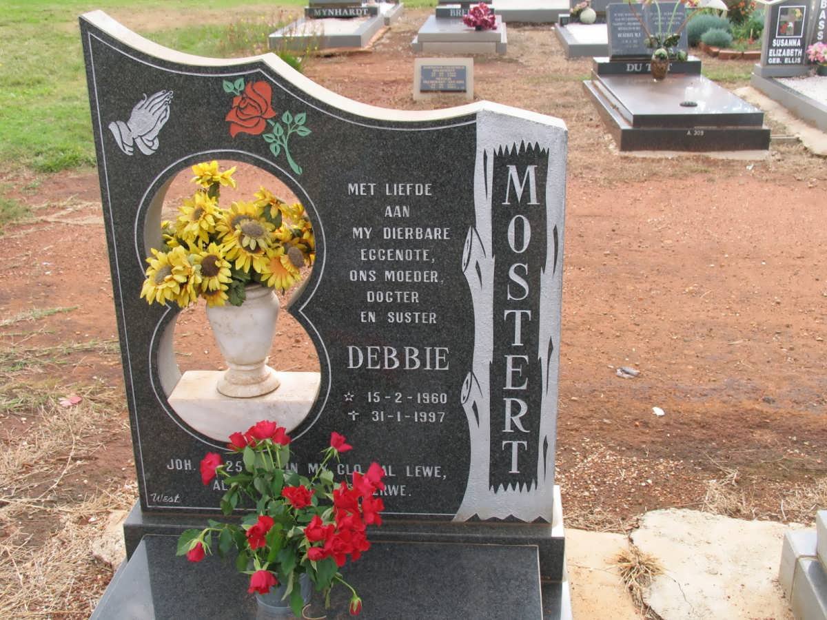 MOSTERT Debbie 1960-1997