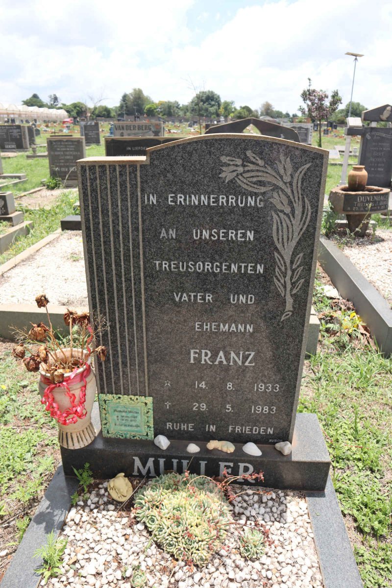 MULLER Franz 1933-1983 & Theresia 1937-2017 _1