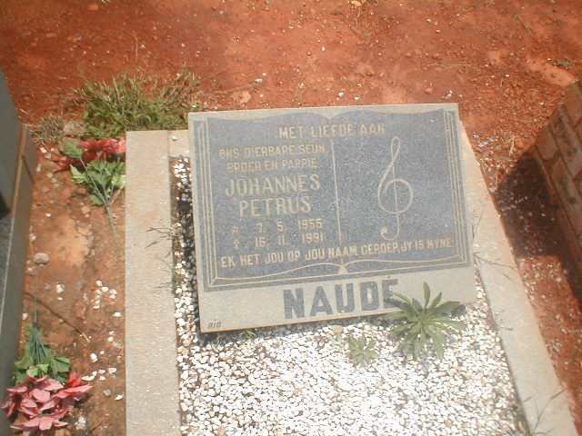NAUDE Johannes Petrus 1955-1991