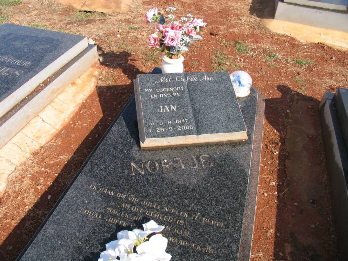 NORTJE Jan 1947-2000