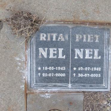 NEL Piet 1942-2003 & Rita 1943-2000