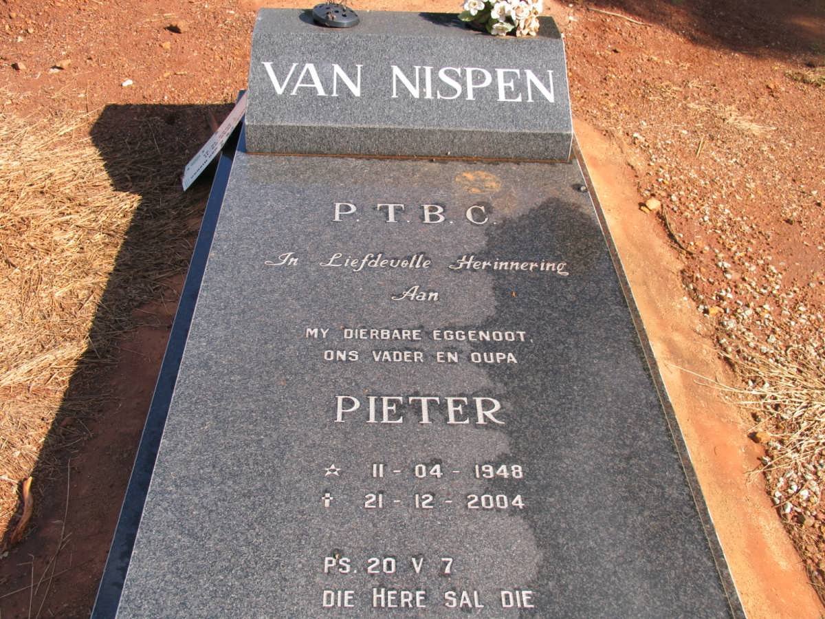 NISPEN P.T.B.C., van 1948-2004