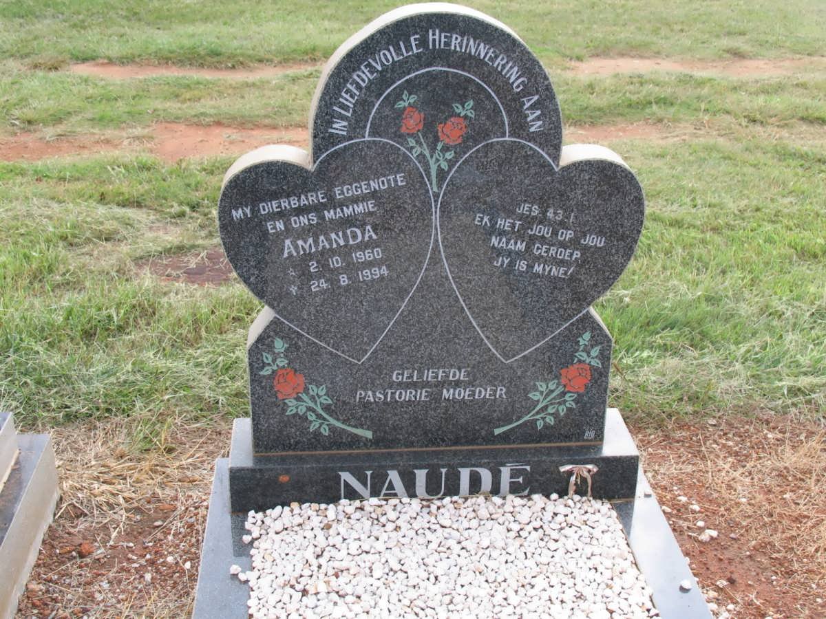 NAUDE Amanda 1960-1994