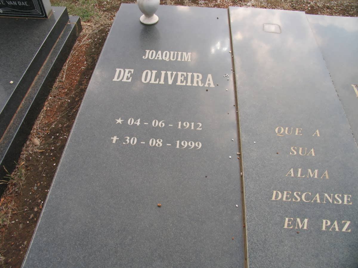 OLIVEIRA Joaquim, de 1912-1999