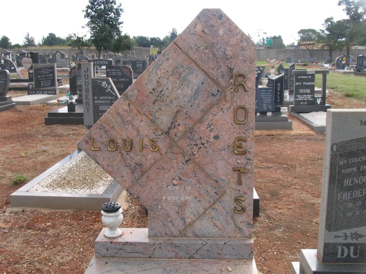 ROETS Louis 1937-1993