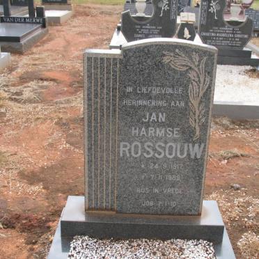 ROSSOUW Jan Harmse 1917-1989