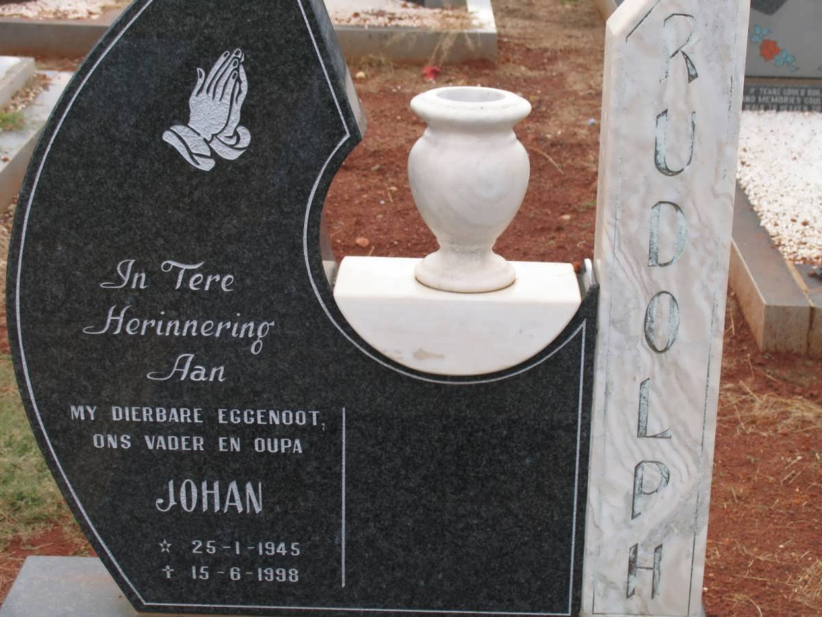 RUDOLPH Johan 1945-1998