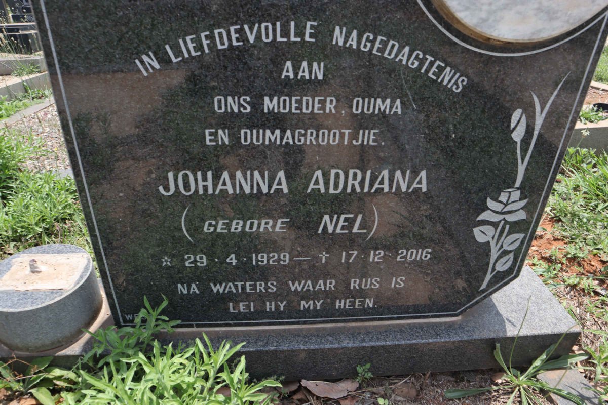 STEPHENS Louis Christoffel 1925-1988 & Johanna Adriana NEL 1929-2016_3
