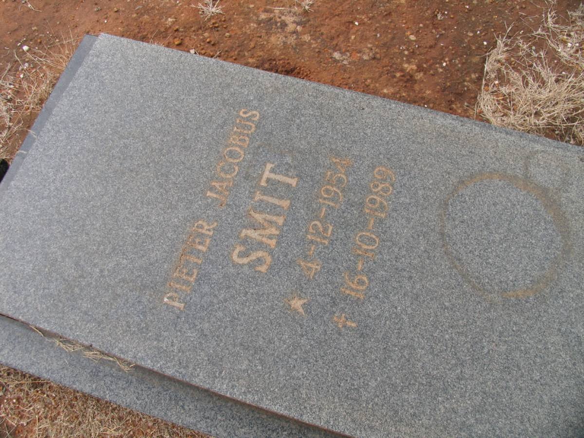 SMIT Pieter Jacobus 1954-1989
