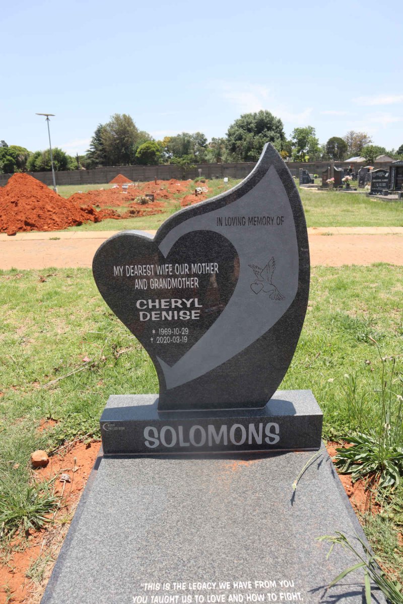 SOLOMONS Cheryl Denise 1969-2020