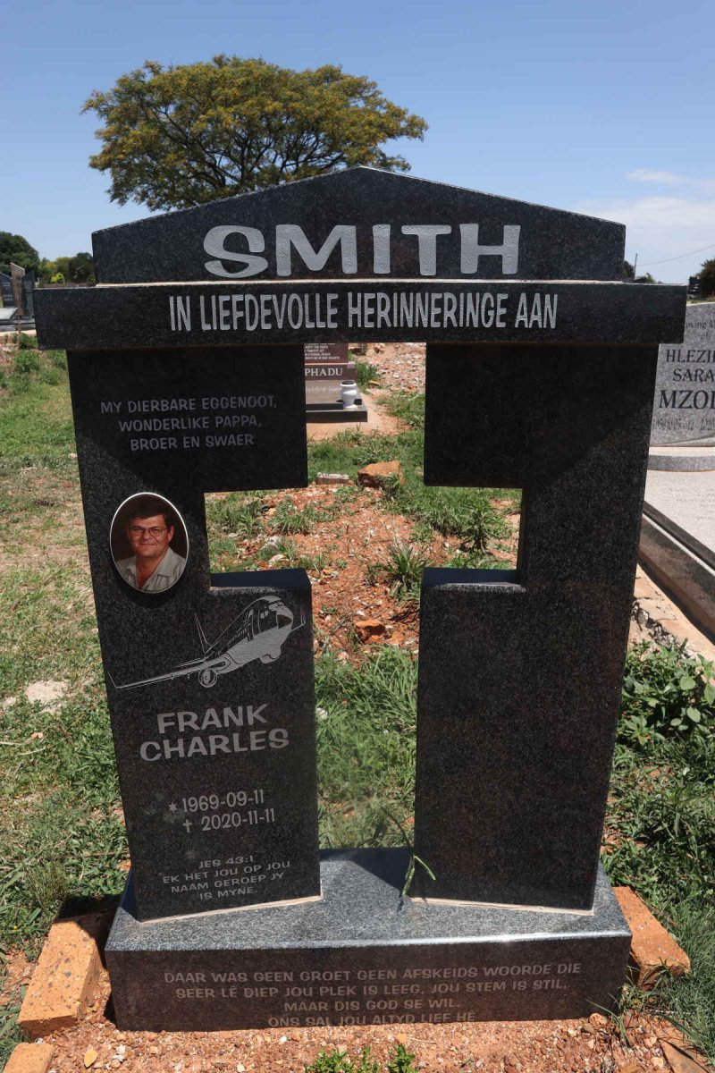 SMITH Frank Charles 1969-2020