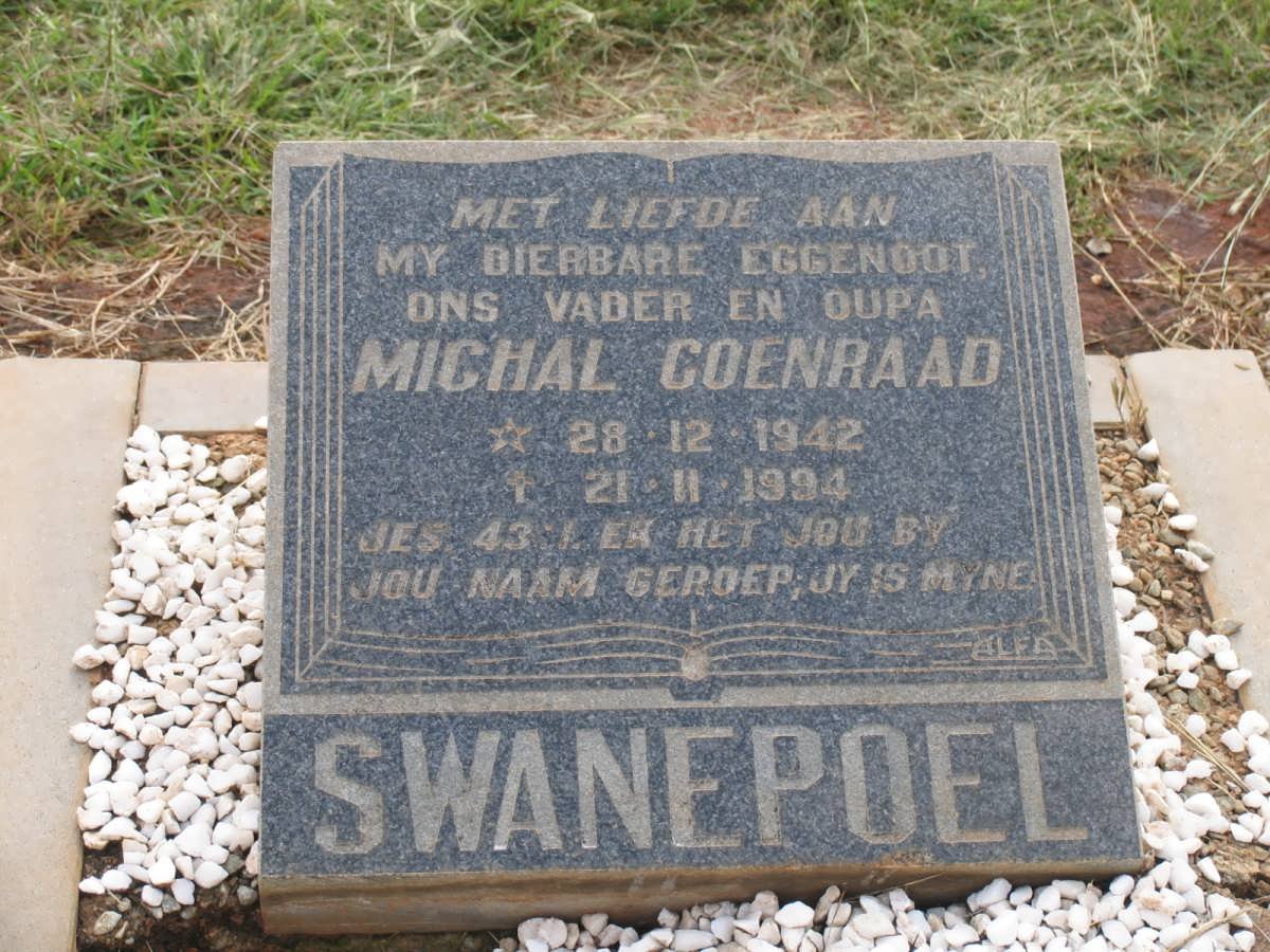 SWANEPOEL Michal Coenraad 1942-1994