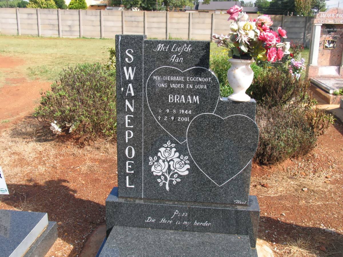 SWANEPOEL Braam 1944-2001