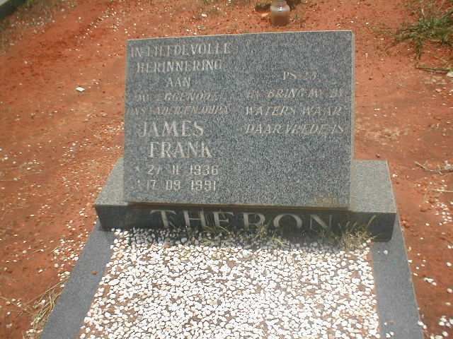 THERON James Frank 1936-1991