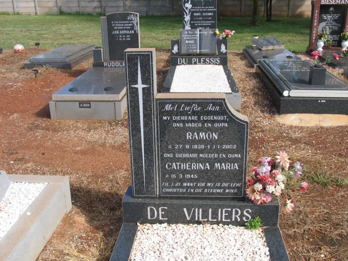 VILLIERS Ramon, de 1938-2002 &amp; Catherina Maria 1945-
