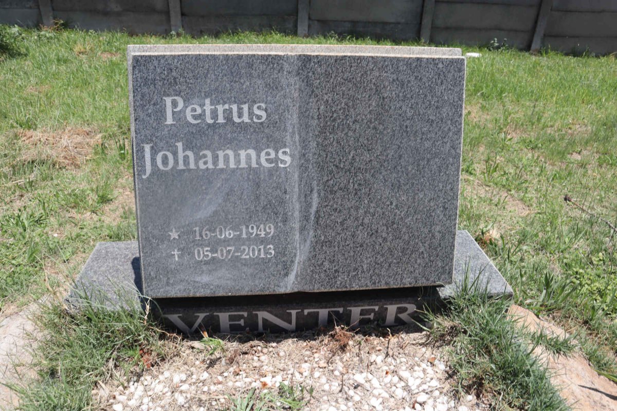 VENTER Petrus Johannes 1949-2013