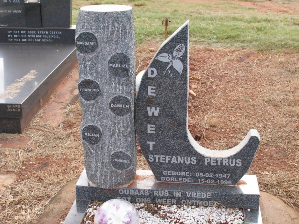WET Stephanus Petrus, de 1947-1996