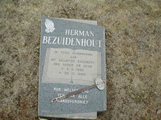 BEZUIDENHOUT Herman 1956-1985