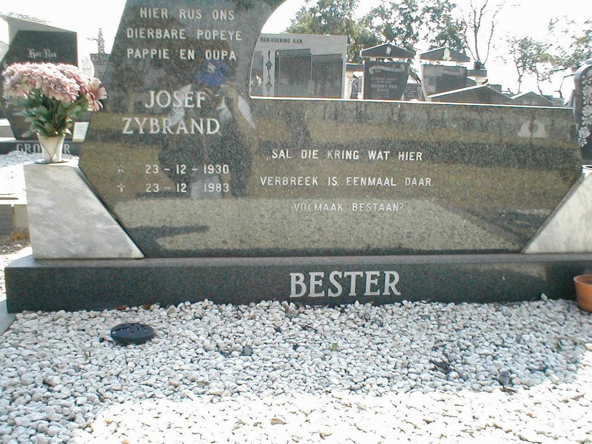 BESTER Josef Zybrand 1930-1983