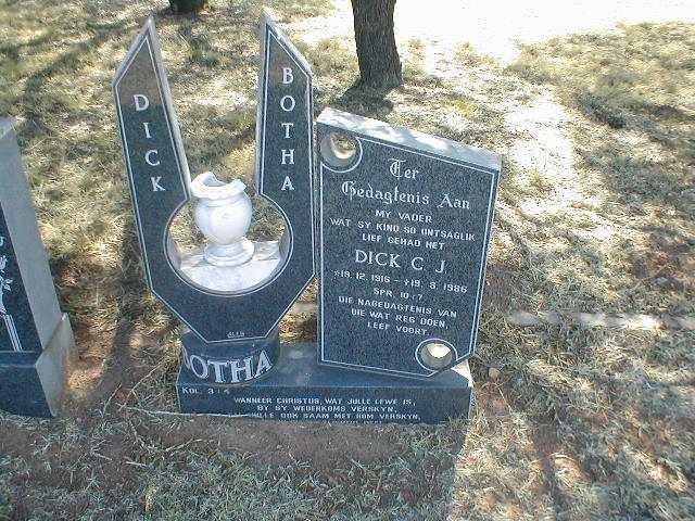 BOTHA Dick C.J. 1916-1986