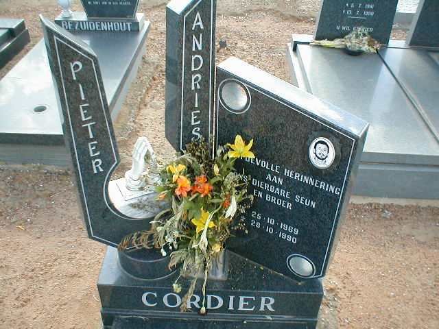 CORDIER Pieter Andries 1969-1990