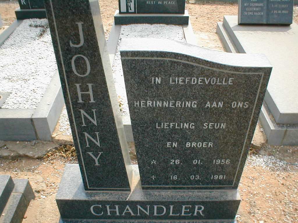 CHANDLER Johnny 1956-1981