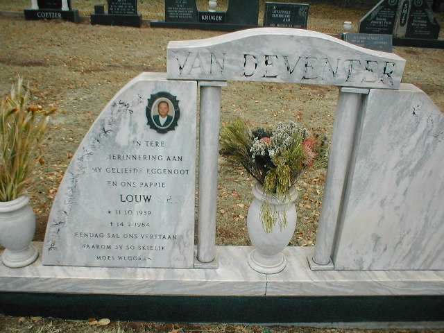 DEVENTER Louw P., van 1939-1984