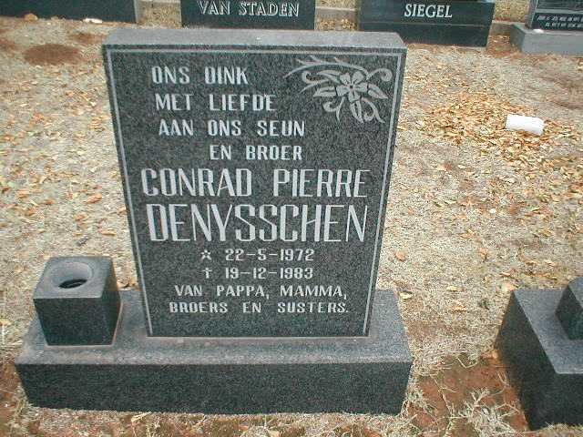 DENYSSCHEN Conrad Pierre 1972-1983