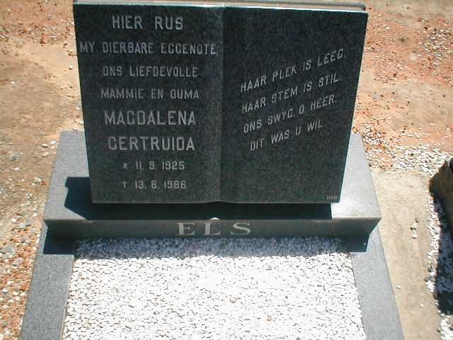 ELS Magdalena Gertruida 1925-1986