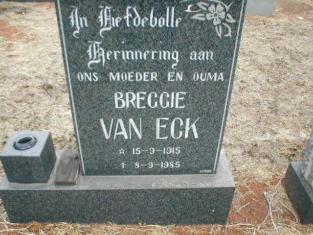 ECK Breggie, van 1915-1985