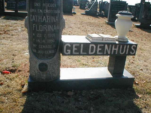 GELDENHUIS Catharina Florina 1905-1990