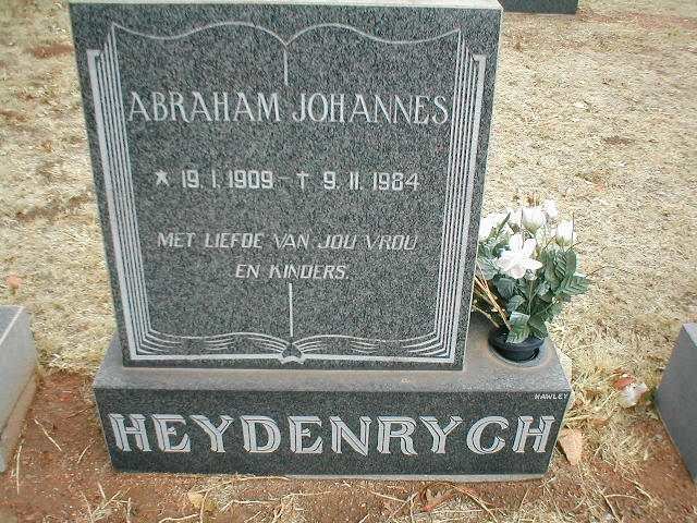 HEYDENRYCH Abraham Johannes 1909-1984