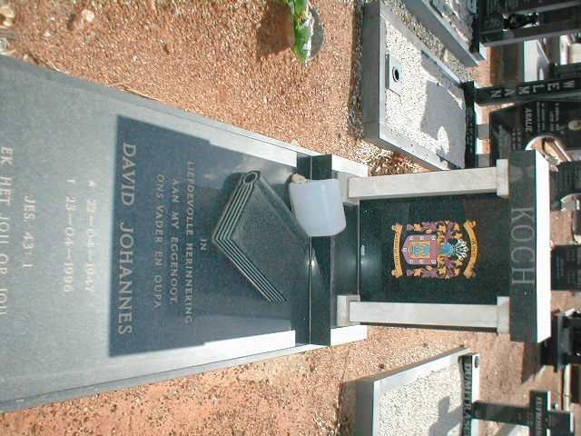 KOCH David Johannes 1947-1996