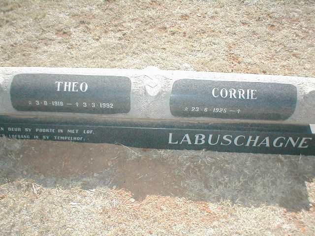 LABUSCHAGNE Theo 1918-1992 &amp; Corrie 1925-