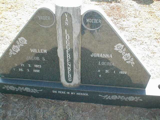 LOGGERENBERG Willem Jacob S., van 1923-1992 &amp; Johanna Louisa 1928-