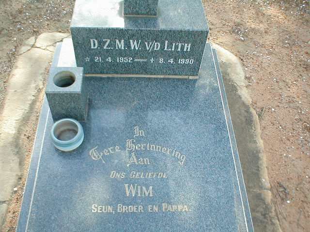 LITH D.Z.M.W., v.d 1952-1990