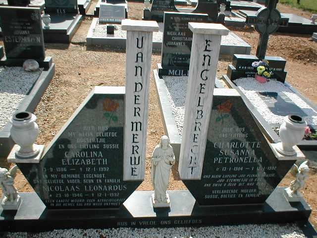 MERWE, van der :: ENGELBRECHT