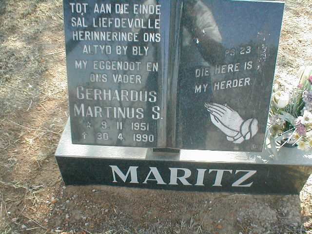 MARITZ Gerhardus Martinus S. 1951-1990