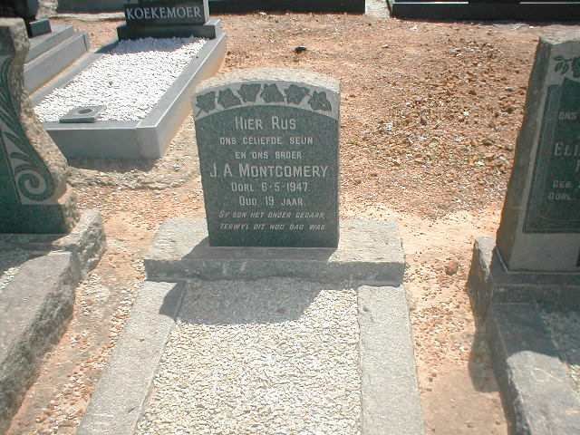 MONTGOMERY J.A. 1928-1947