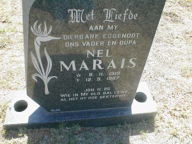 MARAIS Nel 1919-1987