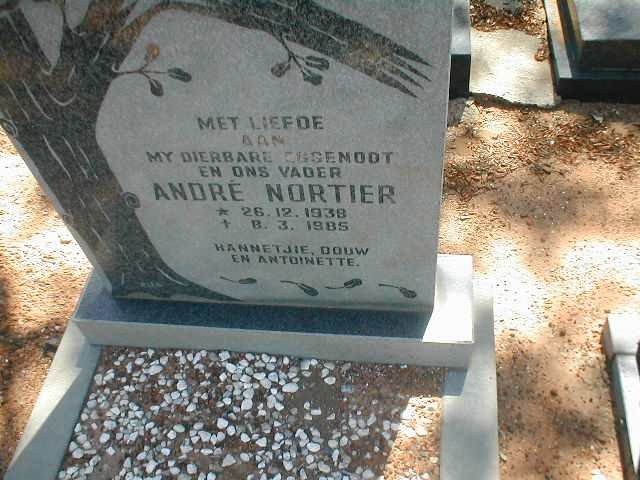 NORTIER Andre 1938-1985