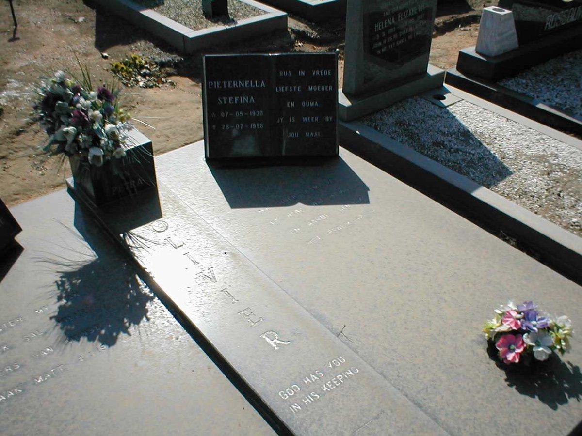 OLIVIER  Pieternella Stefina 1930-1998