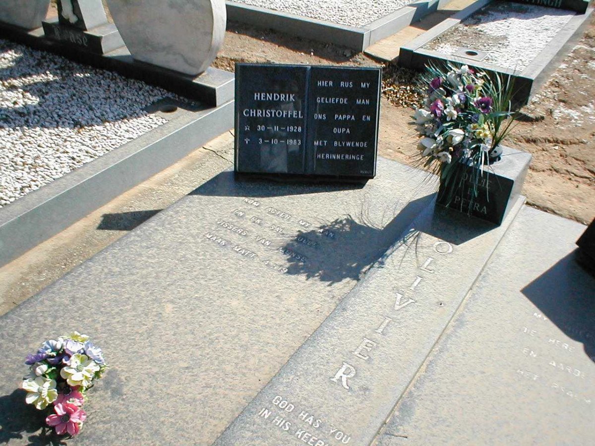 OLIVIER Hendrik Christoffel 1928-1983