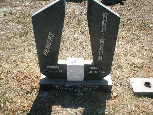ROBINSON Reniers 1952-1988