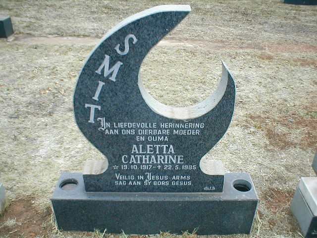 SMIT Aletta Catharine 1917-1985