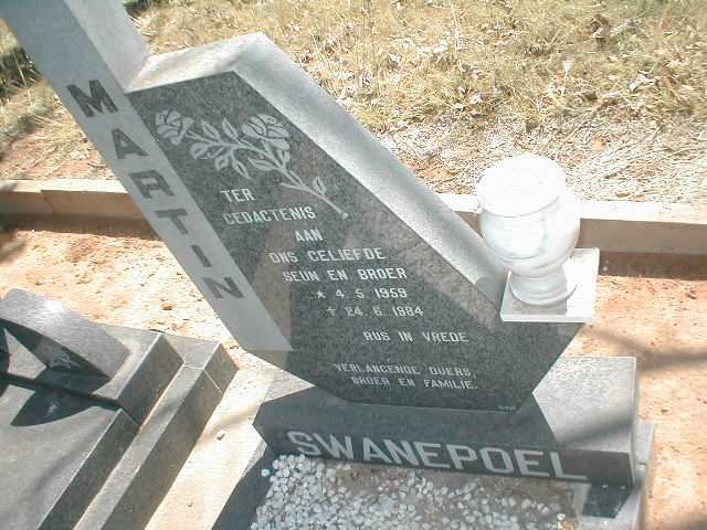 SWANEPOEL Martin 1959-1984