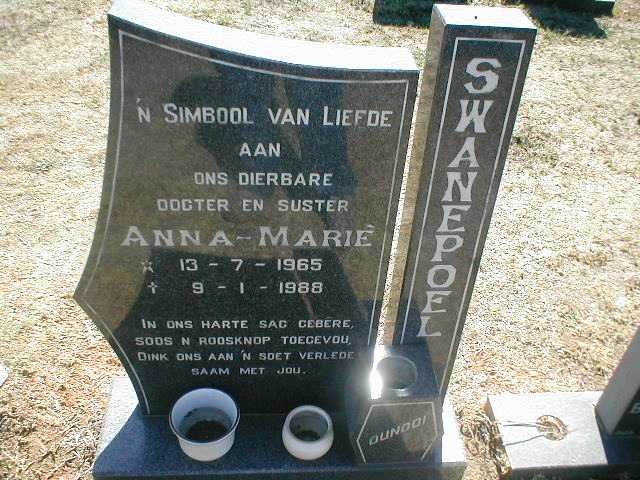 SWANEPOEL Anna-Marie 1965 - 1988