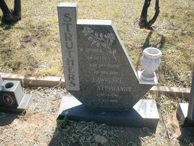 STRUTHERS Lawrence Stephanus 1926-1986
