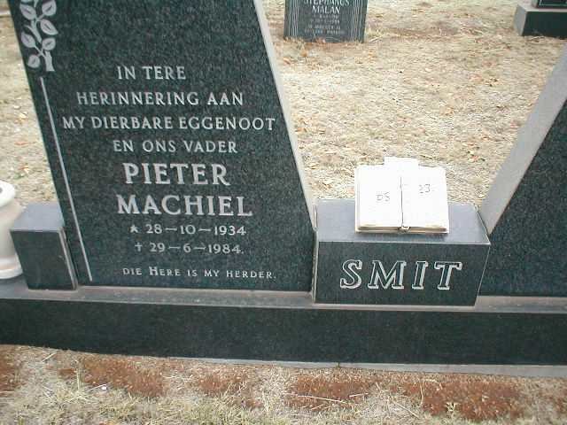 SMIT Pieter Machiel 1934-1984